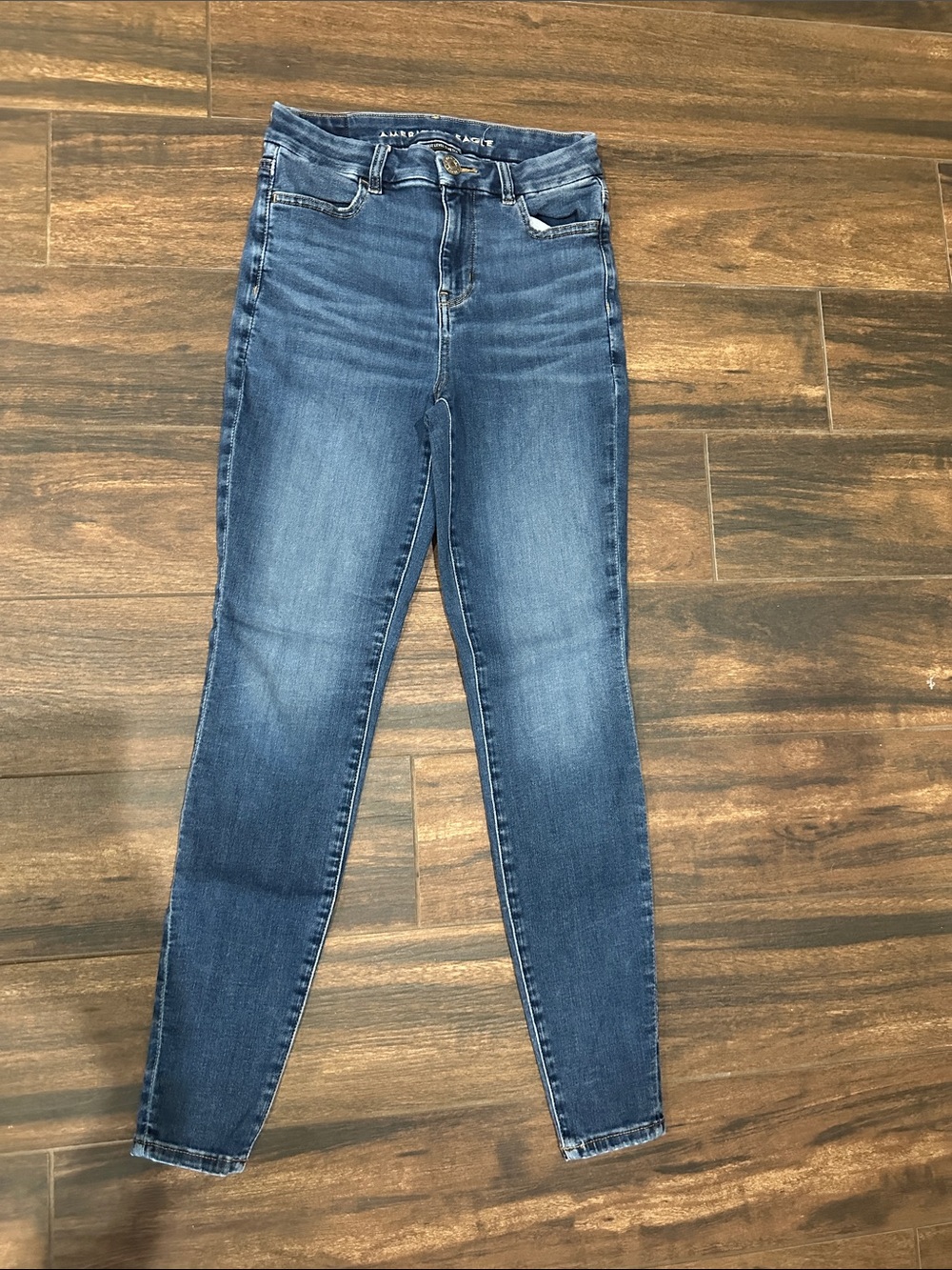 American Eagle Outfitters Skinny Jeans - Blue Wash